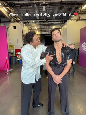 And I didn’t even have to dress up as a ladder… 🪜 #dancingwiththestars #dwts #DTM @Jan Ravnik 
