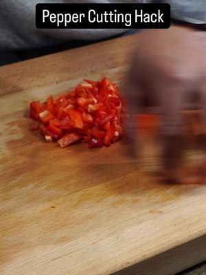 Cutting a Pepper