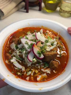 Pozole 😝  #cooking #pozole #dinner #fyp 
