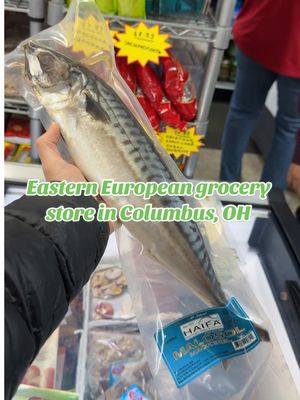 Let’s go to the Eastern European grocery store in my hometown! 📍Romashka: 2400 W Dublin-Granville Rd, Columbus, OH 43235 #russianfood #ukrainianfood #columbusfoodscene #slavicfood #columbusohio 