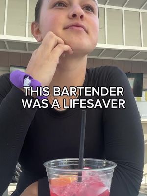 This bartender was a life saver. Tag a bar that needs to see this.