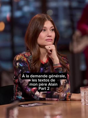 On me l’a beaucoup demandé et j’ai répondu à l’appel. 