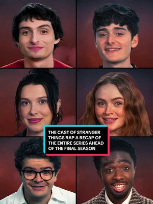 The cast of @Stranger Things rap a recap of the entire series ahead of the final season! #FallonTonight #TonightShow #StrangerThings #StrangerThingsOnFallon 