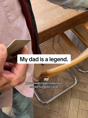 My father is a legend. This is a man that knows what’s important in life !  #fyp #selfmademillionaire  #LifeHack #DIY #75yearsold 