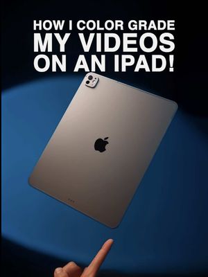 PRODUCT LINK IN BIO!! This is how I color grade using an iPad in Davinci Resolve!  I’m using the Shift Keyboard Case by @ESR US with a built-in trackpad, and what I really like is that the keyboard is detachable, so you can either use it as just a case or a full “Laptop” style workflow Once I’m set up, I open DaVinci Resolve and start editing: 1️⃣ Import your footage → drag in your shots. 2️⃣ Head to the Color tab → PowerGrade → Import. 3️⃣ Correct the white balance on your first node. 4️⃣ In the Primaries node, use the multi-touch trackpad for all your fine-tuning  5️⃣ Create one more node and label it “Mask” ✏️ 6️⃣ Switch that Mask node into drawing mode and use the Apple Pencil to manually refine areas like the sky… it’s super precise and you have way more control. Then I sit back… rewatch everything… realise I hate the edit… and restart the whole thing again 😂 #ESRTech #ESR #ESRShiftKeyboardCase #Editing #tutorial 