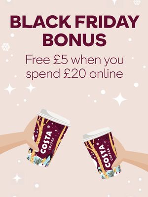 Help the festive cheer go that bit further this year!  For full terms and conditions see https://gifting.costa.co.uk/promotion