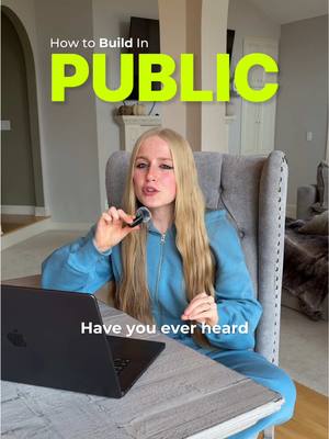How to Build In Public. Follow for more social media marketing education ✅