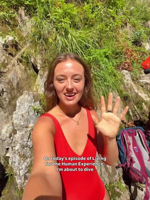 That poor man didn’t know what he was asking for 😅 Or maybe he did 🤷🏼‍♀️ I have done a cold plunge in the arctic circle and I swear this water is colder! 📍Blue Eye, Albania #travelalbania #mytraveldiaries #livingforthehumanexperience