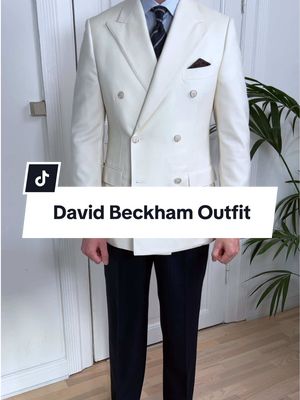 How to dress like David Beckham — one of my all-time style icons.  #menswear #mensstyle 