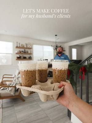 And for an update: he did get the sale! 🎉 I will pretend it was because of my coffee 😋☕️ #breville #brevilleespresso #coffeeathome #coffeerecipes #coffee