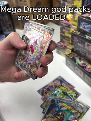 Mega Dream god packs look insane. #megadream #pokemontcg #godpack