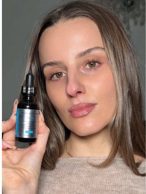 Building my Glass Skin routine with @SkinCeuticals holiday Build Your Own Gift With Purchase #SkinCeuticalsPartner . I’m stocking up on C E Ferulic, P-TIOX, and Advanced RGN-6 - my winter go-tos…andddd you can pick one deluxe sample from each category (Vitamin C, Corrective, SPF), plus a mini product, a cosmetic bag, and a skincare accessory at the higher tiers. Limited time only!