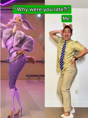so am i more of a nick wilde or gazelle? 😭🤭 @Shakira  #dance #zoodancechallenge #disneypartner #zootopia #zootopia2 