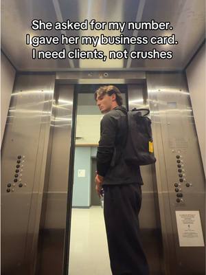 I need clients, not a crush... #business #adviceoftheday 