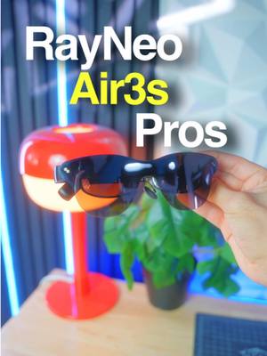 I just found the BEST gaming monitor setup and it’s actually with a pair of glasses 😎 These are the RayNeo Air 3s Pros and they are able to project a 201 inch screen right in front of your eyes. It feels like an ultra wide monitor but EVEN better which makes playing a handheld game on your Switch 2 or any handheld gaming device so much fun with a crazy immersive experience  @RayNeo #Rayneo #XRglasses #smartglasses #arglasses #Rayneoair3spro 