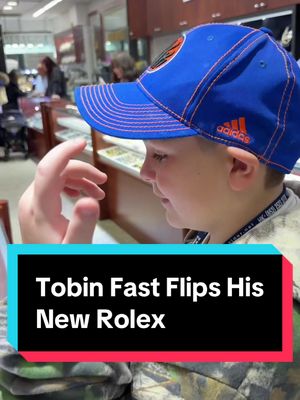 Tobin trades up to a Rolex. A young hustler walked into the vookum store with about $1,000 worth of silver. I took his silver on trade and got him into his first Rolex. Tobin and I then went around 47th street trying to fast flip his new Rolex watch into a more expensive Rolex. How did he do? #rolex #watches #business #hustle #fyp 