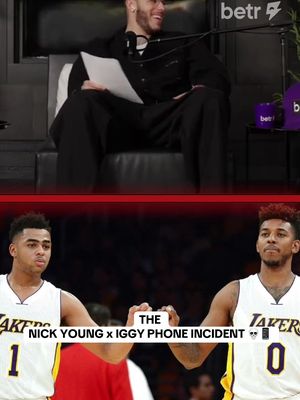 Nance on Nick Young and D-Lo in the locker room after the Iggy phone incident is 👀  #NickYoung #IggyAzalea #Lakers #NBA #LosAngeles  