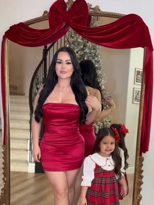 Christmas looks with my tiny bestie!  Search and use code 'CANDY11’ for 15% off select items on @SHEINUS & more savings this #SHEINBlackFriday  #SHEINBigSale  #SHEINpartner     