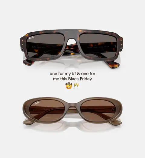 up to 50% off 🌪️ Ray-Ban got u covered. 
