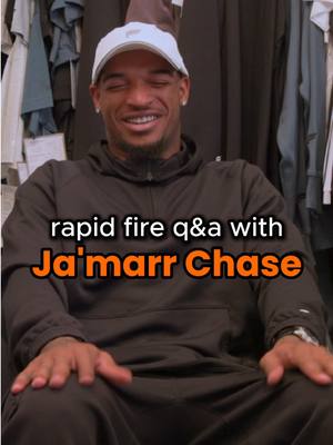 Rapid fire: Ja’Marr Chase ranks his top 5 fast food restaurants 🍔📈 #bengals #nfl #interview #jamarrchase 