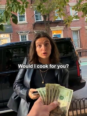 Paying strangers to cook for me #cookingchallenge #cookforme #cooking #newyork 