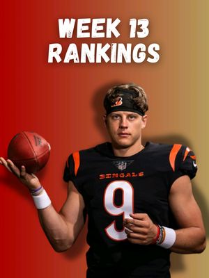 Fantasy Football Rankings Week 13 #nflcontent #fantasyfootball #fantasyfootballrankings #PositionRankings  #fantasyfootballadvice  Fantasy Football Rankings