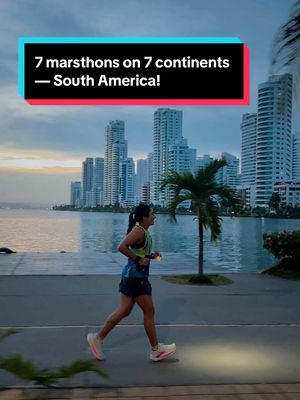 Day 6 of running 7 marathons on all 7 continents…on my period 😅
