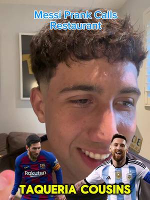 No restaurant lost money  #fyp #messi #prank #football 