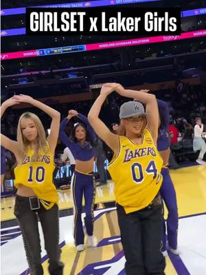 The collab you didn’t know you needed #lakergirls #girlset 