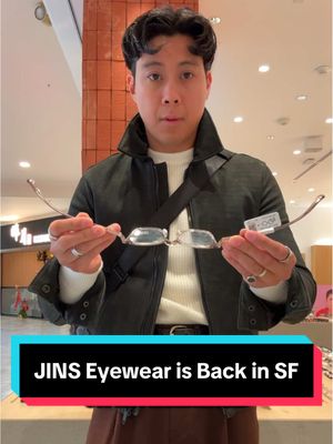 Slowly building my eyewear lineup, one good pair at a time. 👓✨ ——————— @JINS just opened at Stonestown and the selection is kind of insane — light, minimal, and super wearable. SF folks, you’ll get it. ——————— #JINSStonestown #JINSPartner #sponsored