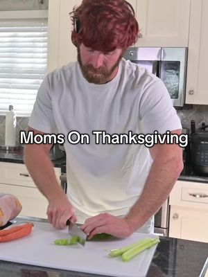 Moms are a different animal on Thanksgiving #thanksgiving #MomsofTikTok #food #comedy #sketch 
