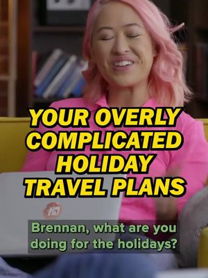 You CAN make everyone else happy this holiday season (at your own mental and physical expense) 🗺️ #dropout #holidaytravel #comedy