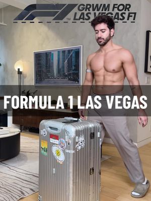 Pack with me for F1 Las Vegas 🏁 #f1 #f1lasvegas #grwm