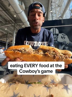 how you eat your way through a Cowboy’s game at Jerry World! 🍴🤠