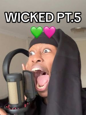 How 'No Good Deed' was recorded for Wicked: For Good #wicked #arianagrande #cynthiaerivo #wickedforgood #funny 