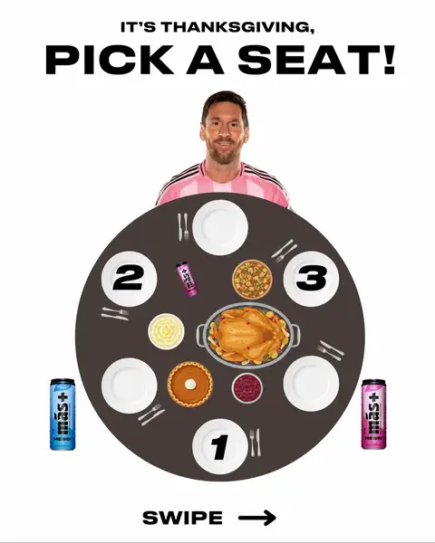 Thanksgiving table politics? Solved. Just pick a seat, trust the process, and let Más+ do the holiday hydration coaching 🦃 Your choice says more about you than you think… comment yours below 👇   ¿Las dinámicas alrededor de la mesa de Thanksgiving? Resueltas. Solo elige asiento, confía en el proceso y deja que Más+ haga el coaching de hidratación estas fiestas 🦃 Tu elección dice más de ti de lo que crees… cuéntanos la tuya abajo 👇