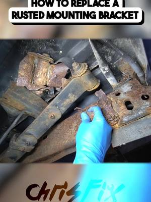 Learn how to remove rusted and rounded fasteners!  If your car or truck has rust from winter road salt, it may have affected your fasteners! Here is a way to remove rusted fasteners quick and easy!  Step one: spray penetrating fluid on the fasteners.  Step two: grab an extractor socket and hammer it on to the rounded fastener. Step three: break the fastener loose using a ratchet or impact. Step four: thank yourself for buying extractor sockets because this took 5 minutes instead of hours!!  Step five: sand and paint all rusted metal surfaces to help prevent future rust. #ChrisFix 