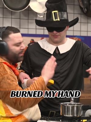 I move too fast, sorry @Jersey Jerry  Blind and Deaf Cooking Live on YouTube now 