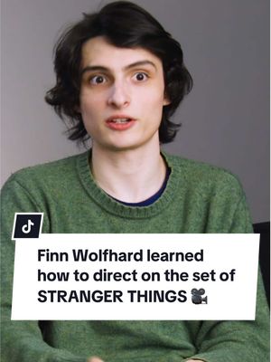 “I would just watch them direct.” 🎬 In Studio 9, Finn Wolfhard discussed learning how to direct on the set of STRANGER THINGS when he was 12 years old. #strangerthings #strangerthings5 #finnwolfhard #strangerthings4 
