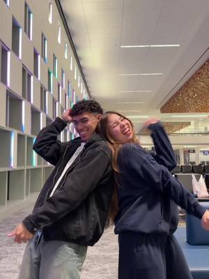 9 hour flight ahead, guess where we're going?!! ✈️❤️ @Valentina Damas 