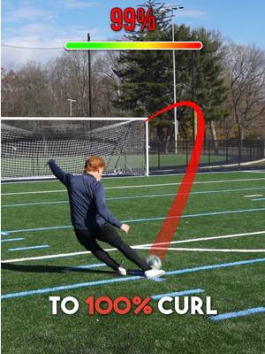 BEND IT LIKE BENNY 😱🎯 #football #footy #soccertraining #satisfying #soccerchallenge 