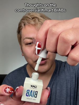 Personally I like the @kmart australia BIABs. The plain ones at least #kmartfinds #kmartaustralia #biab #biabnails 