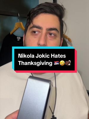 Buddy doesn’t wanna be here 🤣 #fyp #nikolajokic #serbia #NBA #basketball 