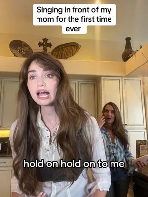 I think she was surprised, what do you think? #singing #singer #unsteady #xambassadors 