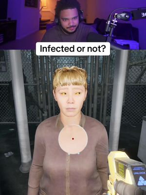 Infected or not? #indiegames #horrorgame #scarygame #gaming 