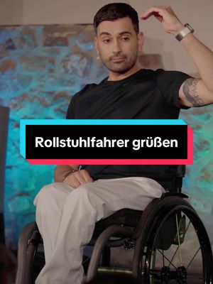 Grüße gehen raus an alle Rollstuhlfahrer🙌🏼 #tan #tancaglar #Comedy #rollstuhlleben 