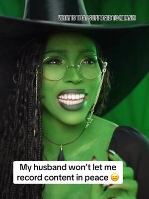 Bringing back my most viral video because it’s that Elphaba time of year lol #wicked 