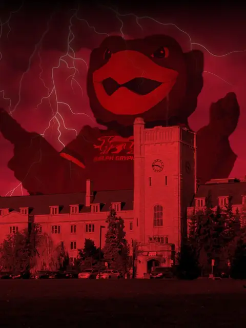 #UofG is looking an awful lot like the upside down… #StrangerThings #UofGuelph #UniversityOfGuelph
