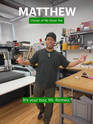 Meet Matthew – owner of My Dope Tee, a custom apparel company that helps bring peoples’ ideas to life through clothing. From homeless at 18 to DJing for some of the biggest names in the entertainment industry and now owning a small business, his journey has been anything but typical. #SmallBusiness #SupportLocal