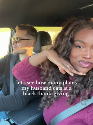 We are back with part 2, two years later 🤣 #thanksgivingvibes #marriedlife #cutecouple #marriagehumor #interracialmarriage  
